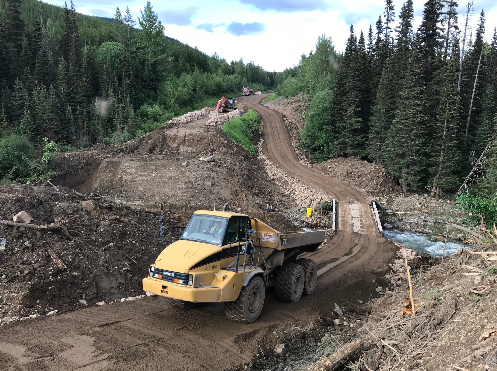 Babine Lake Road temporarily closed due to washout (Now Open) Dawson