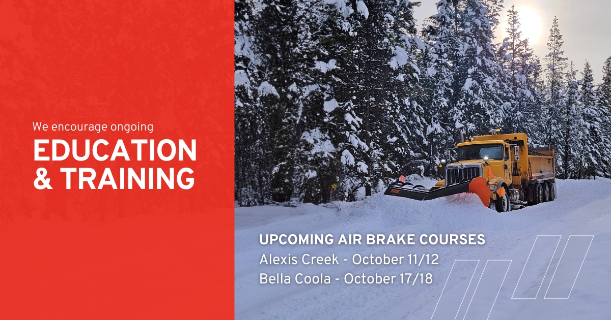 Dawson Sponsored Air Brake Certification Course Dawson Road Maintenance Dawson Sponsored Air Brake Certification Course Dawson Road Maintenance